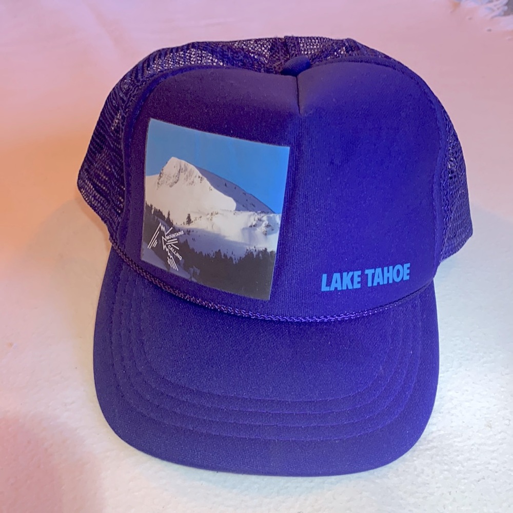 RISE Trucker Hat Lake Tahoe